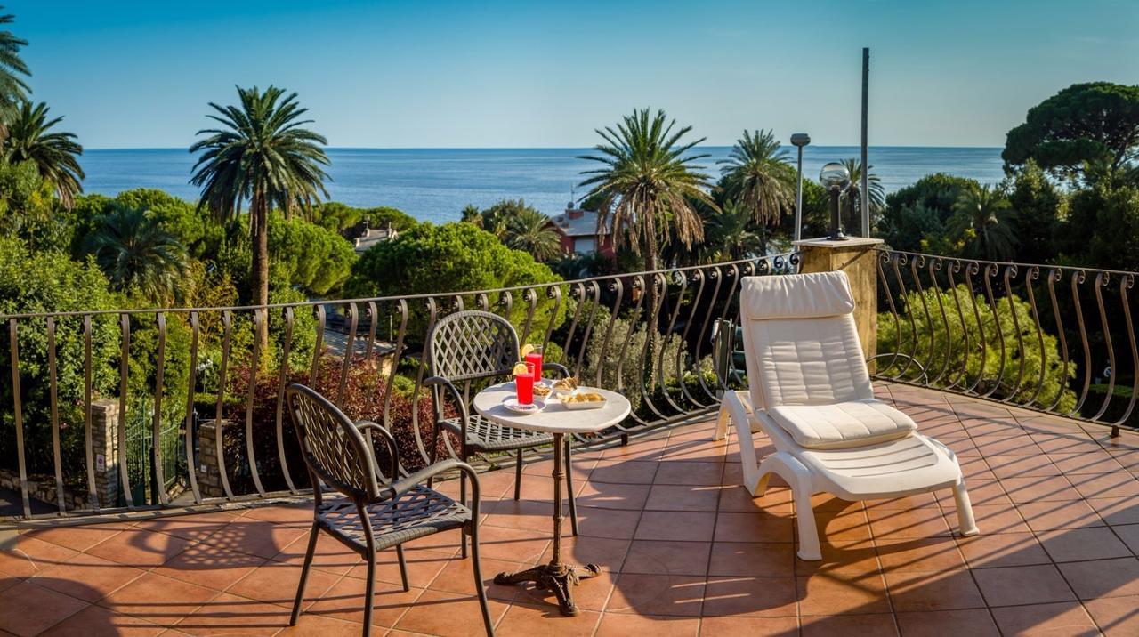 Hotel Villa Flora Bogliasco Luaran gambar